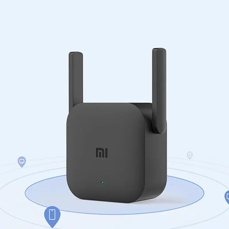 Amplificador Xiaomi Wifi original Pro 300M 2,4G repetidor extensor de rango extensor de red inalámbrico para mi