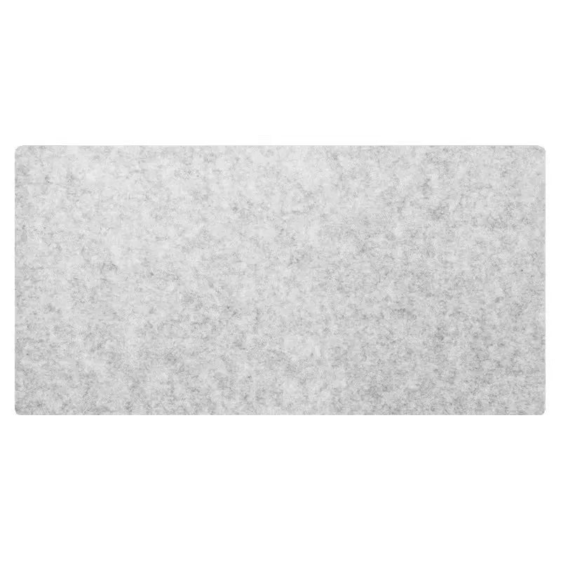 Alfombrilla de ratón de fieltro de lana para juegos, alfombrilla gran tamaño para teclado, alfombrilla antideslizante para ratón