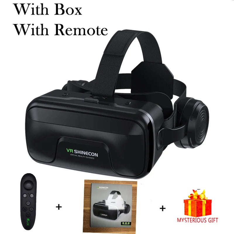 Gafas de realidad Virtual, auriculares, dispositivos Viar, casco, lentes 3D, gafas inteligentes para teléfonos inteligentes, teléfono móvil, accesorio de juego