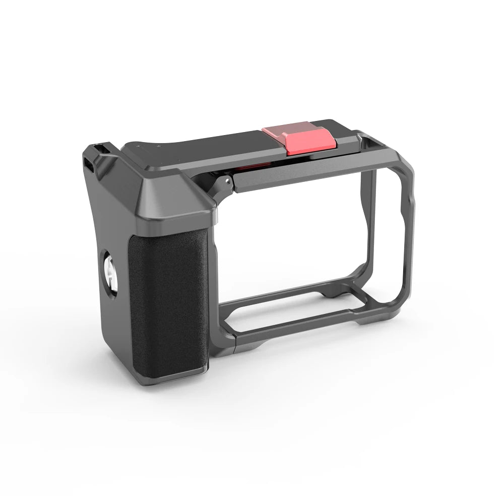 Kit de agarre de fotografía de calle de metal para Insta360 Ace Pro 2/Pro Xplorer Kit con mango ergonómico de liberación rápida de 1/4"