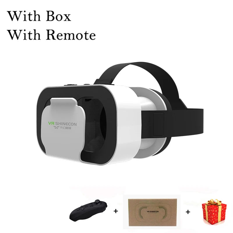 Gafas de realidad Virtual, auriculares, dispositivos Viar, casco, lentes 3D, gafas inteligentes para teléfonos inteligentes, teléfono móvil, accesorio de juego