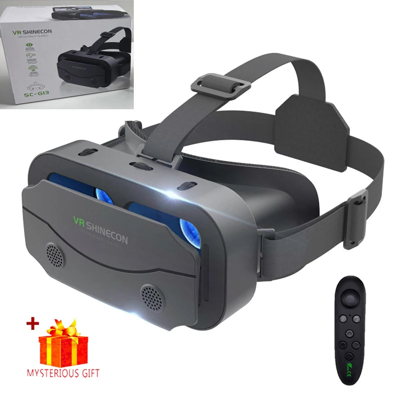 Gafas de realidad Virtual, auriculares, dispositivos Viar, casco, lentes 3D, gafas inteligentes para teléfonos inteligentes, teléfono móvil, accesorio de juego