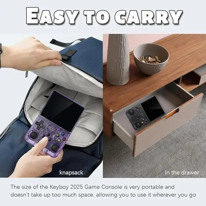 Consola de juegos Retro clásica R36S con sistema ARKOS, videojuegos, consola de juegos portátil de una sola tarjeta, regalo para niños de 3,5 pulgadas