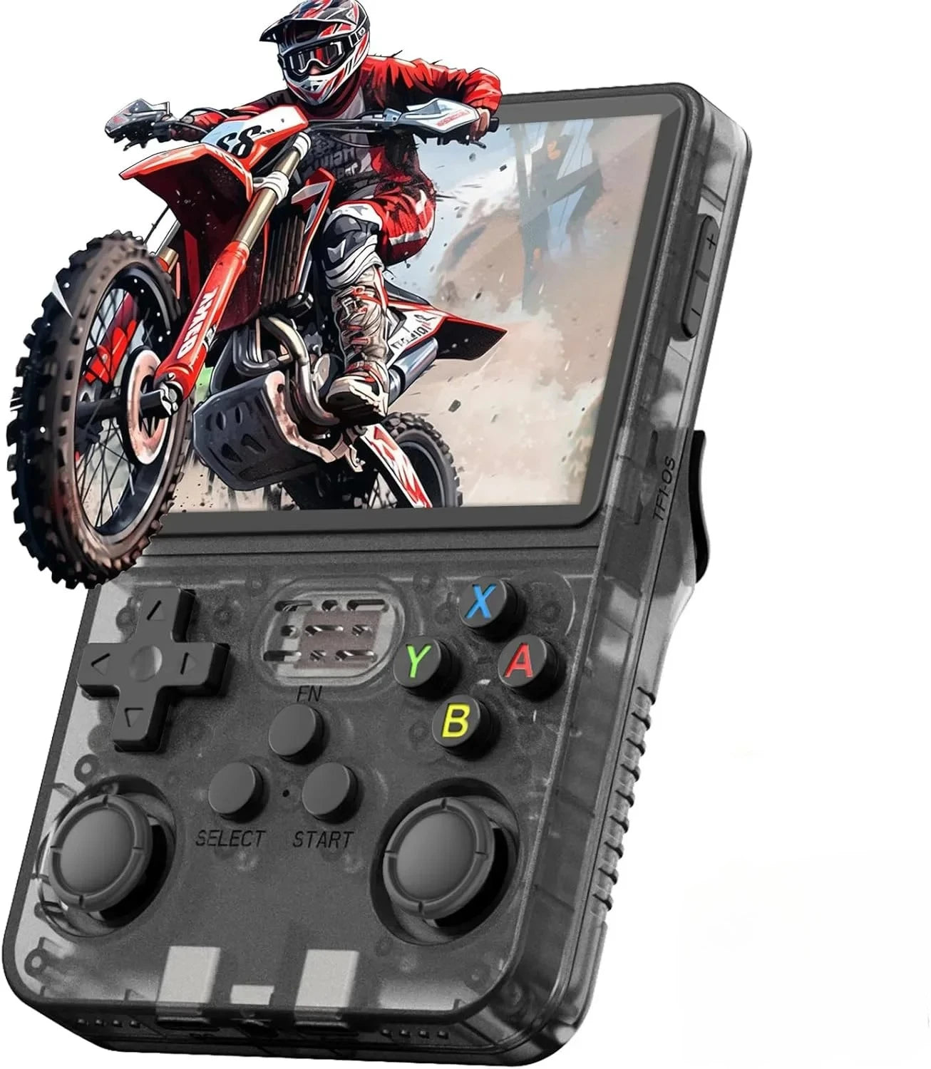 Consola de juegos Retro clásica R36S con sistema ARKOS, videojuegos, consola de juegos portátil de una sola tarjeta, regalo para niños de 3,5 pulgadas