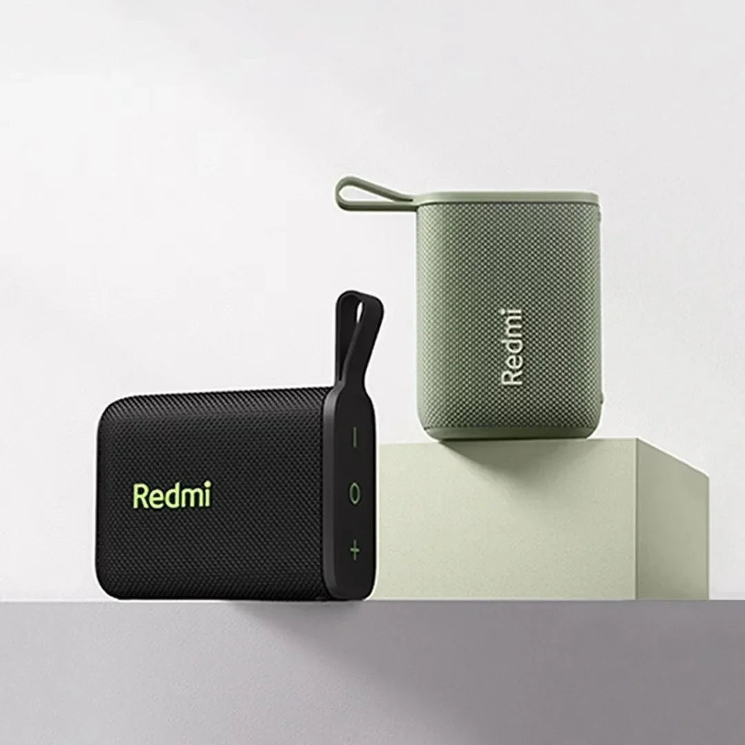 Xiaomi Redmi Altavoz Bluetooth portátil al aire libre IP67 estéreo potente caja de sonido BT5.3 RGB doble emparejamiento TWS conectividad colorida
