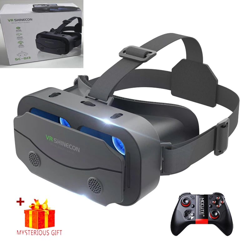 Gafas de realidad Virtual, auriculares, dispositivos Viar, casco, lentes 3D, gafas inteligentes para teléfonos inteligentes, teléfono móvil, accesorio de juego