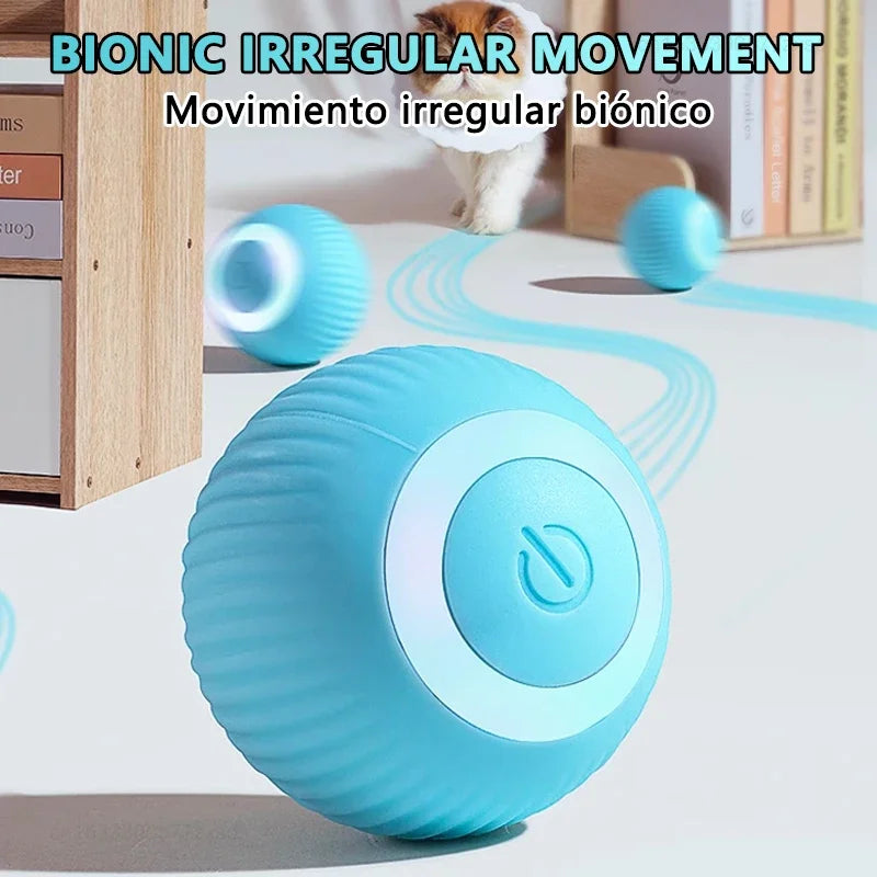 Xiaomi-pelota interactiva para gatos, juguetes inteligentes para gatos, juguete electrónico interactivo para gatos, bola mágica rodante automática para interiores, accesorios para mascotas