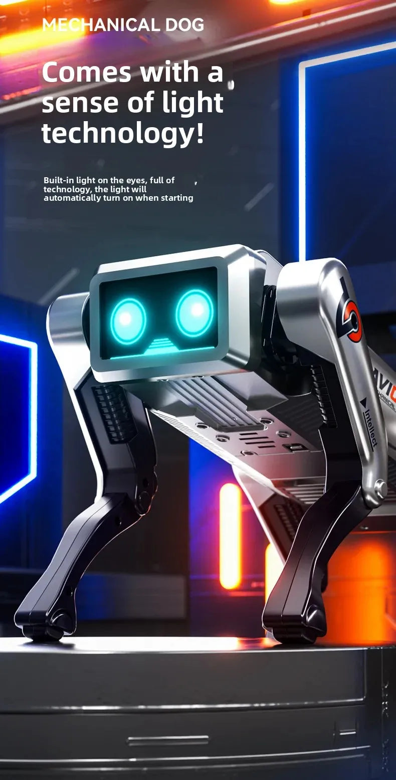 Robot inteligente para perros, juguete para niños, programación tecnológica, Control remoto, cumpleaños, Día de los niños, mascota electrónica, clase no remota