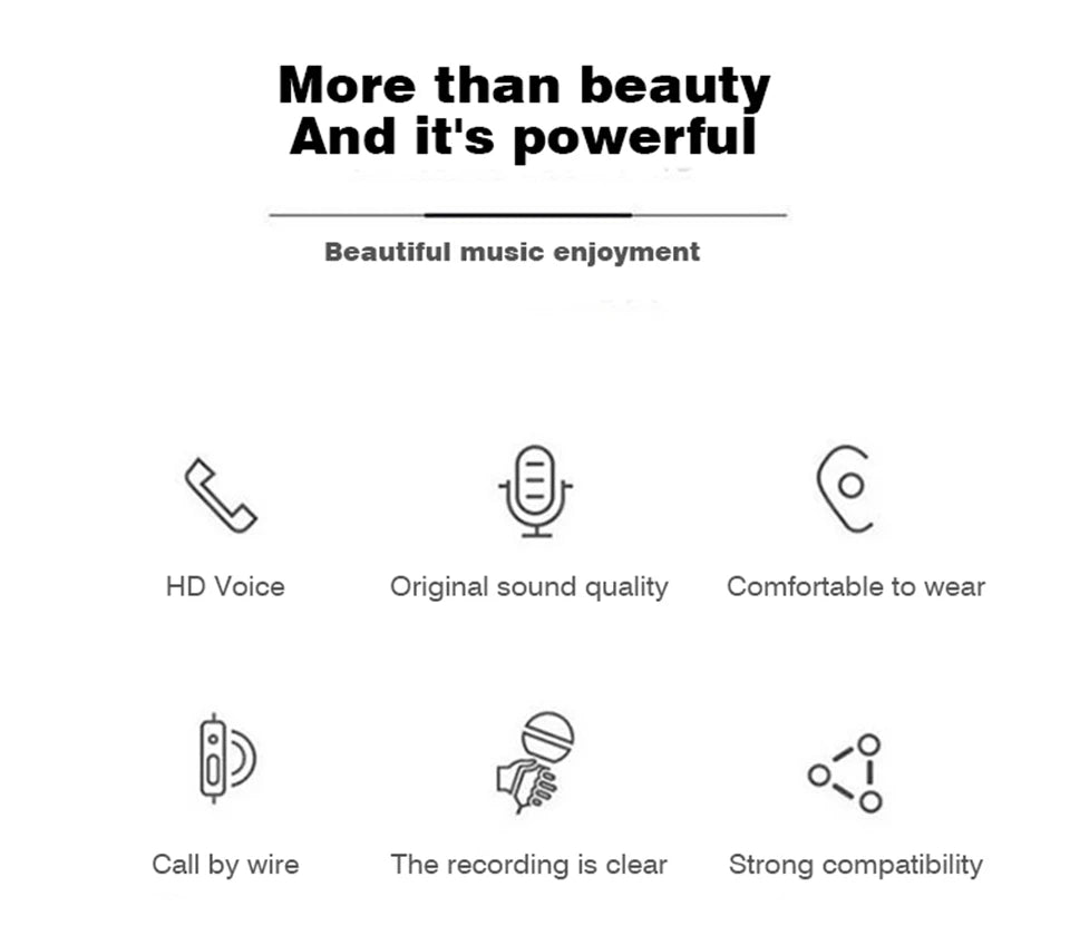 Auriculares con cable de 3,5mm con graves, auriculares estéreo, auriculares deportivos para música y juegos con micrófono para Xiaomi, IPhone, Huawei y Samsung