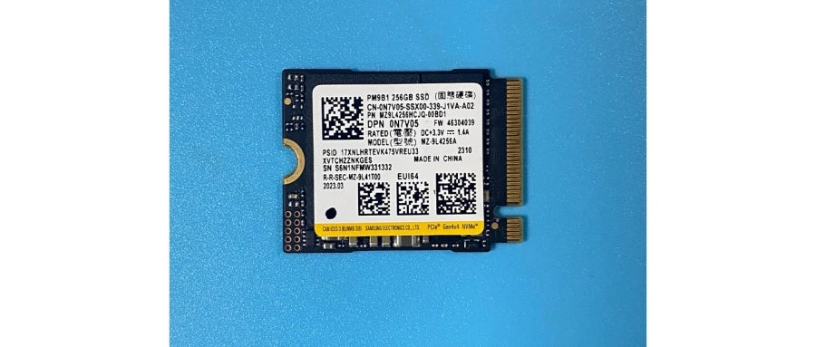 SSD interno NVMe PCIe M.2 2230 / 2242 empaquetado por OEM Samsung BM9C1/PM9B1/PM9C1A/PM991A y WD SN740 y Crucial P310 y Micron 2450
