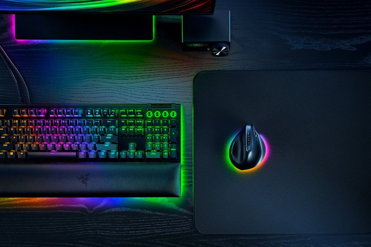 Mouse Razer Pro Click V2 Vertical Inalámbrico Negro