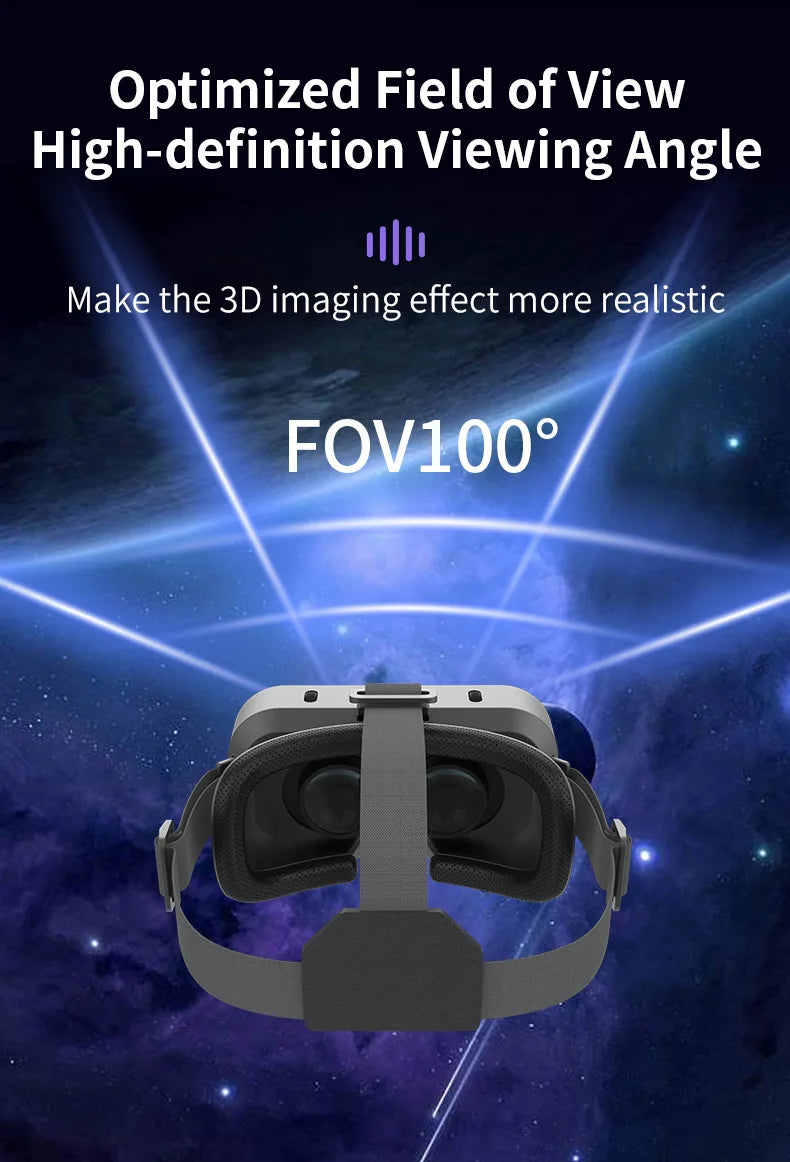 Gafas de realidad Virtual, auriculares, dispositivos Viar, casco, lentes 3D, gafas inteligentes para teléfonos inteligentes, teléfono móvil, accesorio de juego