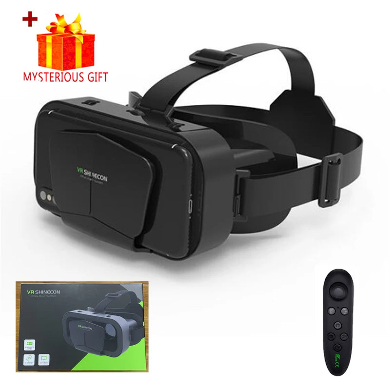 Gafas de realidad Virtual, auriculares, dispositivos Viar, casco, lentes 3D, gafas inteligentes para teléfonos inteligentes, teléfono móvil, accesorio de juego