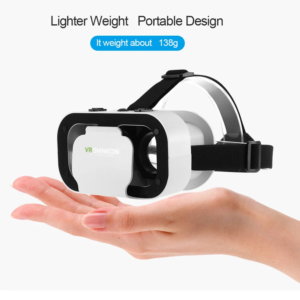 Gafas de realidad Virtual, auriculares, dispositivos Viar, casco, lentes 3D, gafas inteligentes para teléfonos inteligentes, teléfono móvil, accesorio de juego