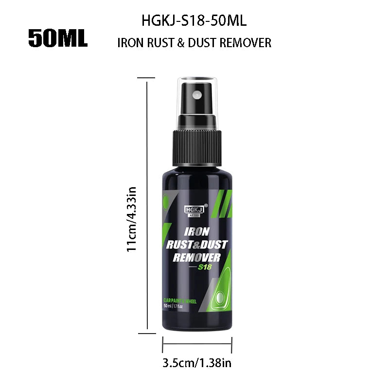 Eliminador de polvo súper óxido, Spray, superficie de Metal, limpiador de llantas de gran poder