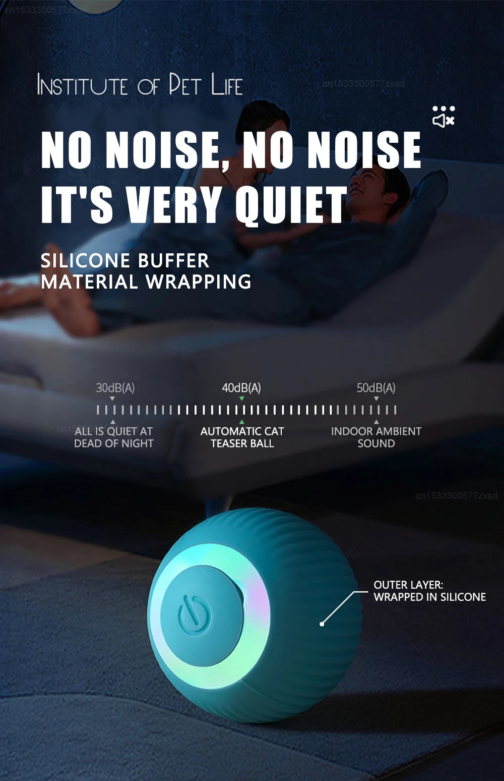Xiaomi-pelota interactiva para gatos, juguetes inteligentes para gatos, juguete electrónico interactivo para gatos, bola mágica rodante automática para interiores, accesorios para mascotas
