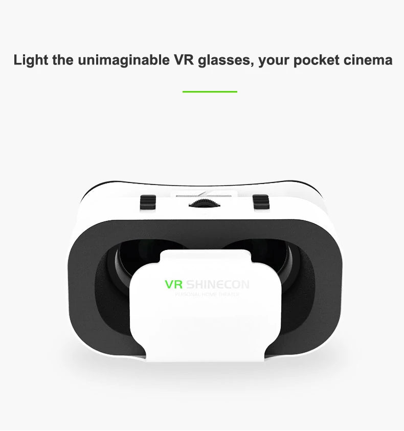 Gafas de realidad Virtual, auriculares, dispositivos Viar, casco, lentes 3D, gafas inteligentes para teléfonos inteligentes, teléfono móvil, accesorio de juego