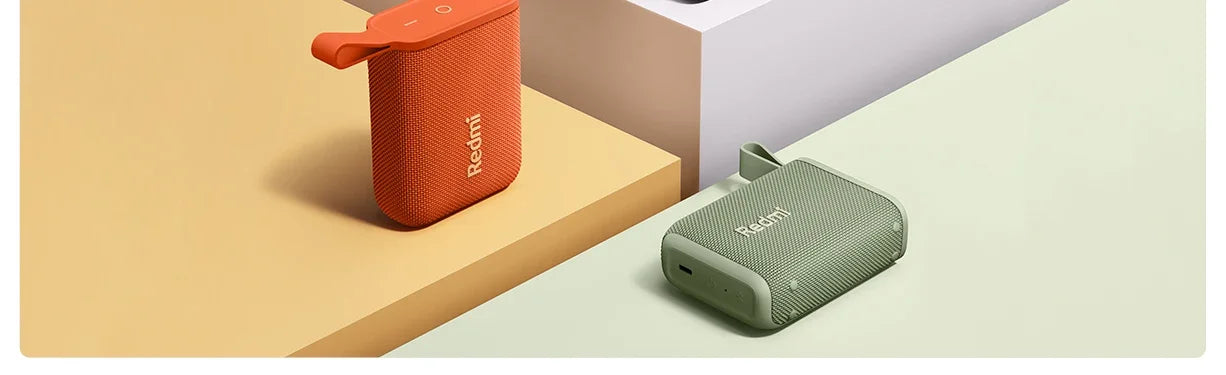 Xiaomi Redmi Altavoz Bluetooth portátil al aire libre IP67 estéreo potente caja de sonido BT5.3 RGB doble emparejamiento TWS conectividad colorida