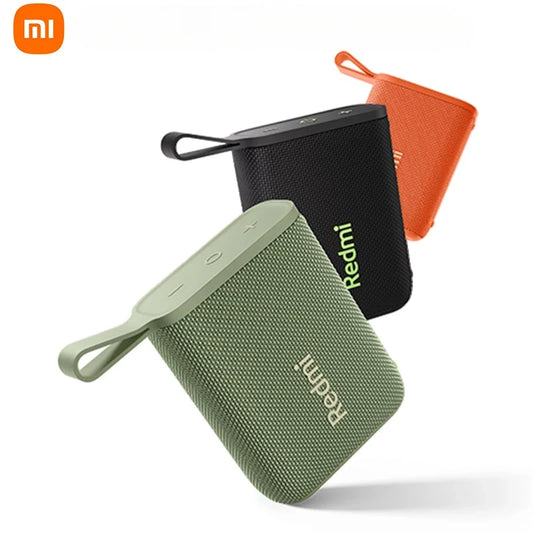 Xiaomi Redmi Altavoz Bluetooth portátil al aire libre IP67 estéreo potente caja de sonido BT5.3 RGB doble emparejamiento TWS conectividad colorida