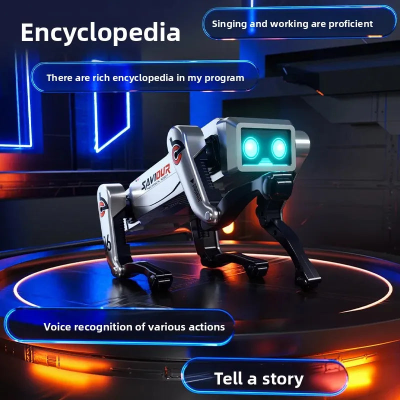 Robot inteligente para perros, juguete para niños, programación tecnológica, Control remoto, cumpleaños, Día de los niños, mascota electrónica, clase no remota