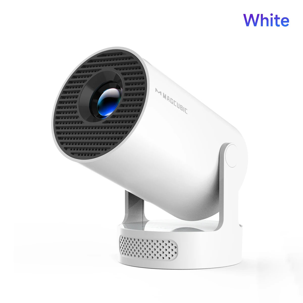 Proyector Magcubic Android 11 4K, 720P HY300 Pro + Wifi Dual 290ANSI 180 ° Proyector portátil flexible