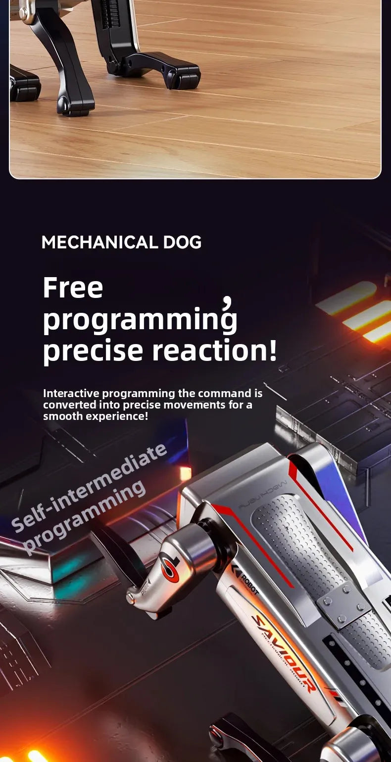 Robot inteligente para perros, juguete para niños, programación tecnológica, Control remoto, cumpleaños, Día de los niños, mascota electrónica, clase no remota