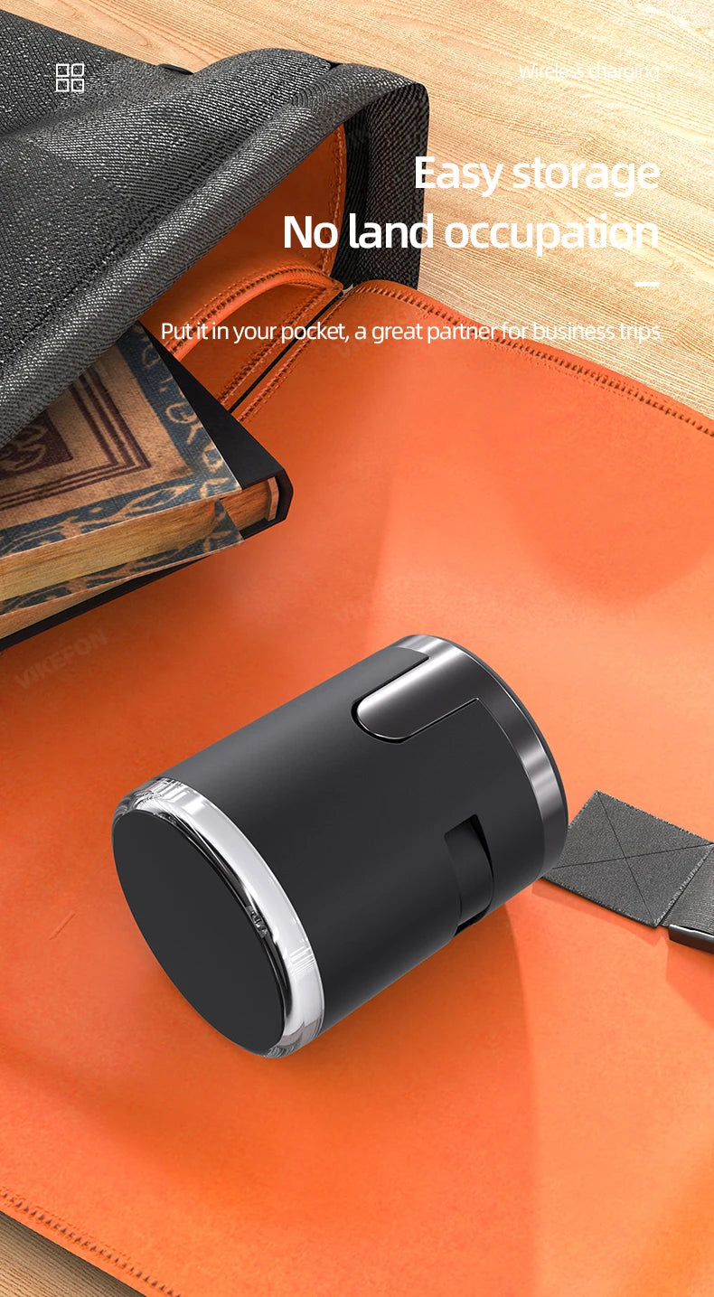 Cargador inalámbrico 4 en 1 QI2, base de carga rápida, luz nocturna para Magsafe iPhone 16 15 14 Pro Max Airpods Pro 2-8 Apple Watch