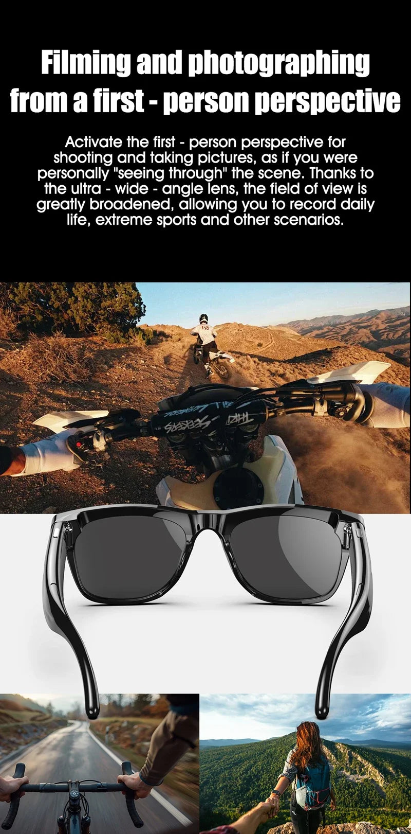 Xiaomi-gafas inteligentes 4K, auriculares con asistente de voz AI, grabación de vídeo/audio, traducción, llamadas Bluetooth, identificación de objetos
