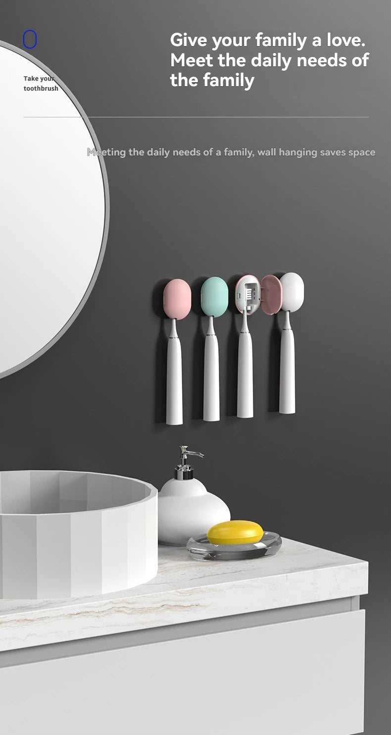 Mini esterilizador de cepillos de dientes, cepillo de dientes para viajes en casa, caja de cepillos de dientes con esterilización UV, esencial para uso doméstico y al aire libre