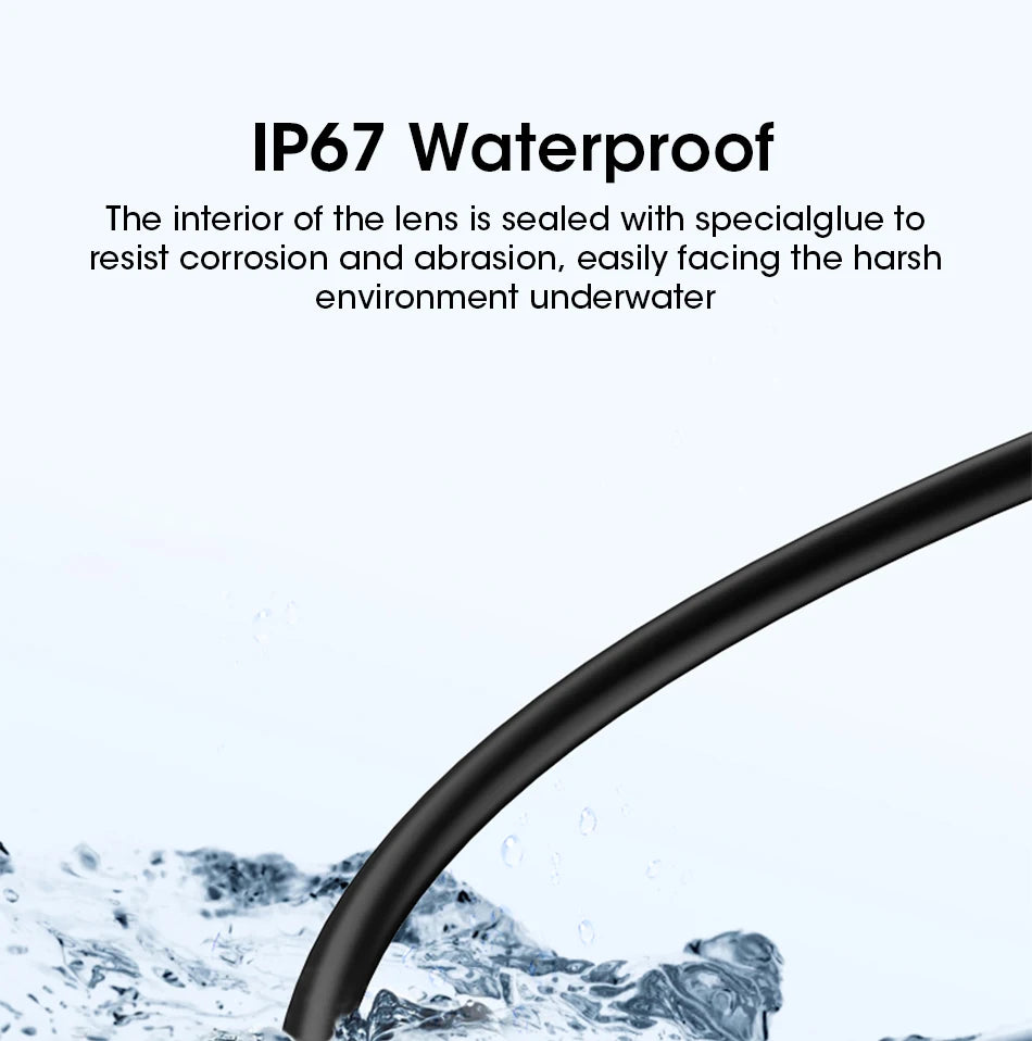 Cámara endoscópica de 8,0 MM IP68 impermeable 8 LED ajustables para IOS Android cámaras boroscopio de inspección flexibles herramientas automotrices