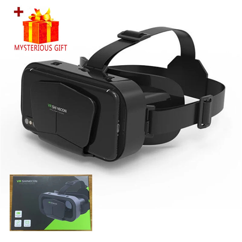 Gafas de realidad Virtual, auriculares, dispositivos Viar, casco, lentes 3D, gafas inteligentes para teléfonos inteligentes, teléfono móvil, accesorio de juego