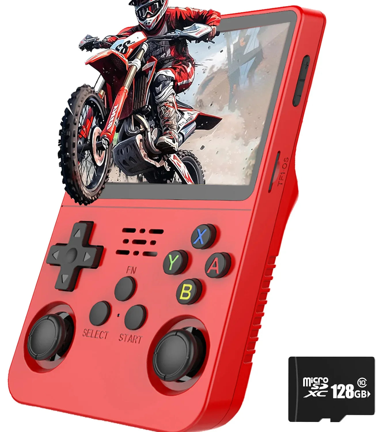 Consola de juegos Retro clásica R36S con sistema ARKOS, videojuegos, consola de juegos portátil de una sola tarjeta, regalo para niños de 3,5 pulgadas