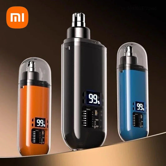 Xiaomi-cortador de pelo eléctrico para nariz tipo C, recargable, resistente al agua, para oreja, cejas, barba, potente, portátil
