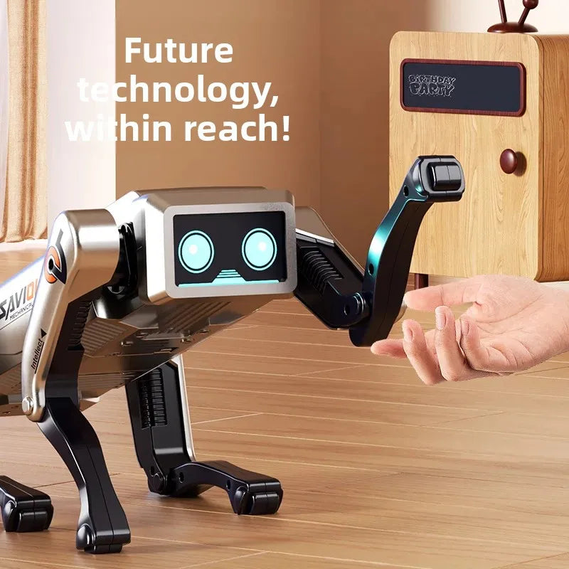 Robot inteligente para perros, juguete para niños, programación tecnológica, Control remoto, cumpleaños, Día de los niños, mascota electrónica, clase no remota