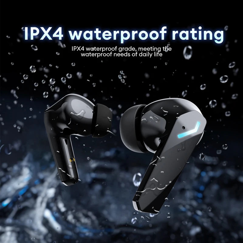 Nuevo Lenovo GM2 PRO MAX auriculares inalámbricos Bluetooth 5,4 pantalla Digital LED auriculares impermeables con cancelación de ruido auriculares para juegos