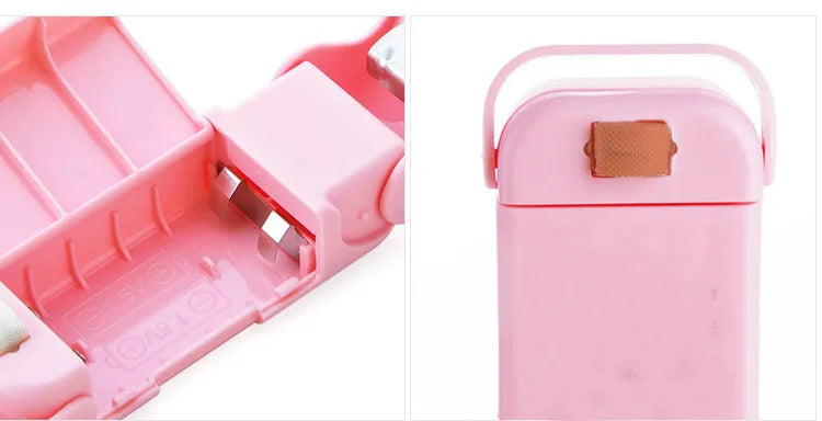 Mini máquina de sellado de bolsas Hea, sellador de paquetes, bolsas de plástico térmico para alimentos