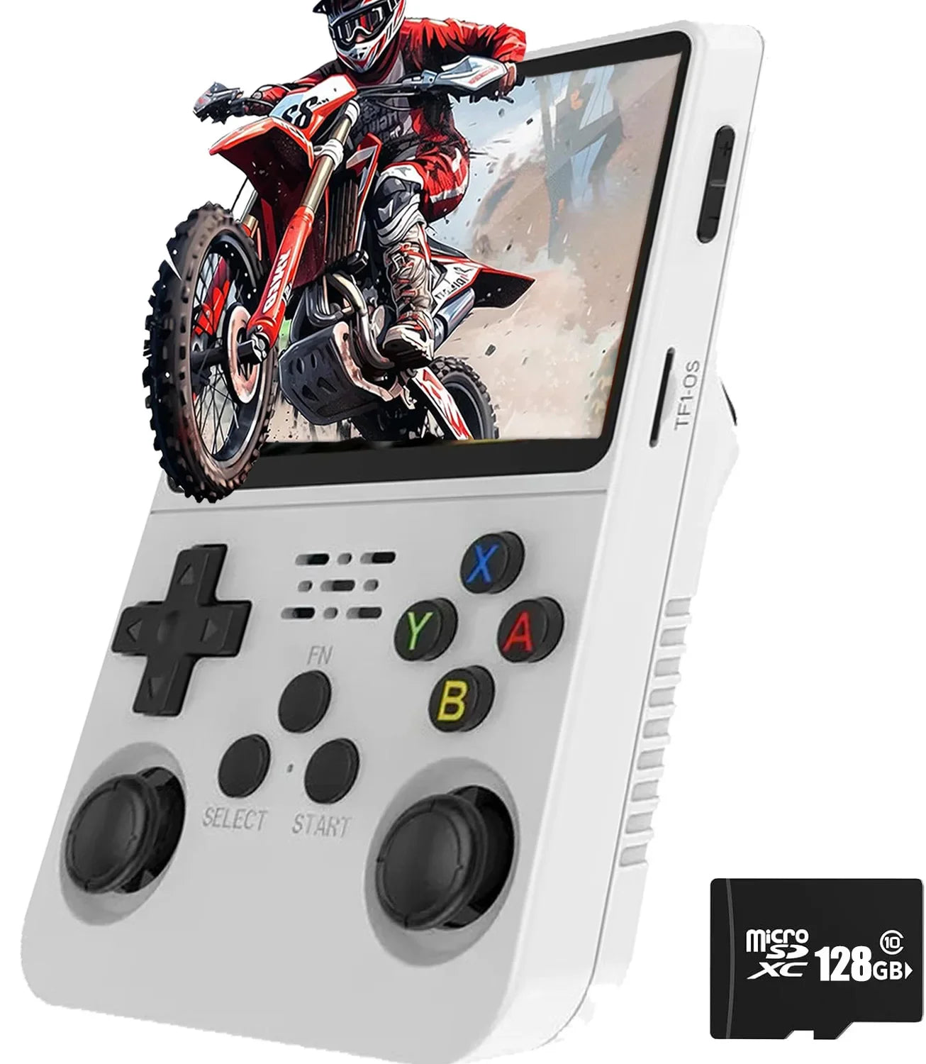 Consola de juegos Retro clásica R36S con sistema ARKOS, videojuegos, consola de juegos portátil de una sola tarjeta, regalo para niños de 3,5 pulgadas