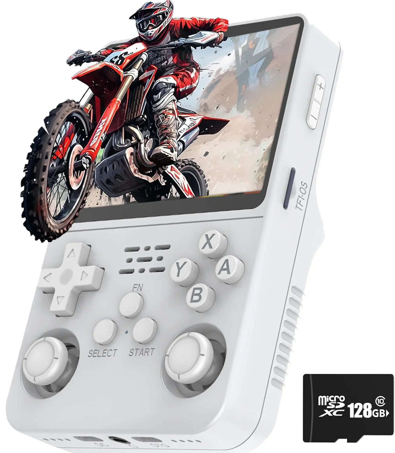 Consola de juegos Retro clásica R36S con sistema ARKOS, videojuegos, consola de juegos portátil de una sola tarjeta, regalo para niños de 3,5 pulgadas