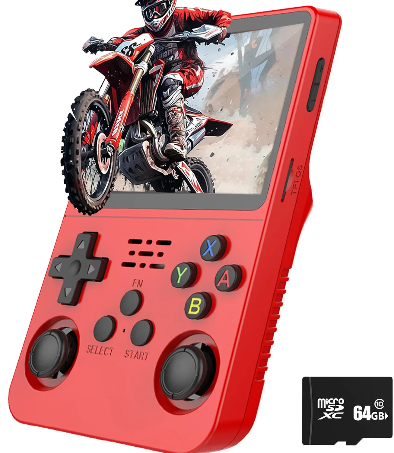Consola de juegos Retro clásica R36S con sistema ARKOS, videojuegos, consola de juegos portátil de una sola tarjeta, regalo para niños de 3,5 pulgadas