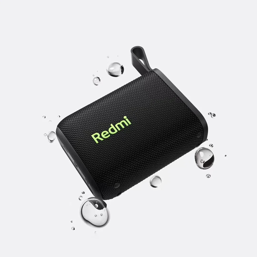 Xiaomi Redmi Altavoz Bluetooth portátil al aire libre IP67 estéreo potente caja de sonido BT5.3 RGB doble emparejamiento TWS conectividad colorida