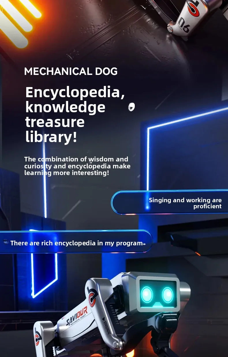Robot inteligente para perros, juguete para niños, programación tecnológica, Control remoto, cumpleaños, Día de los niños, mascota electrónica, clase no remota