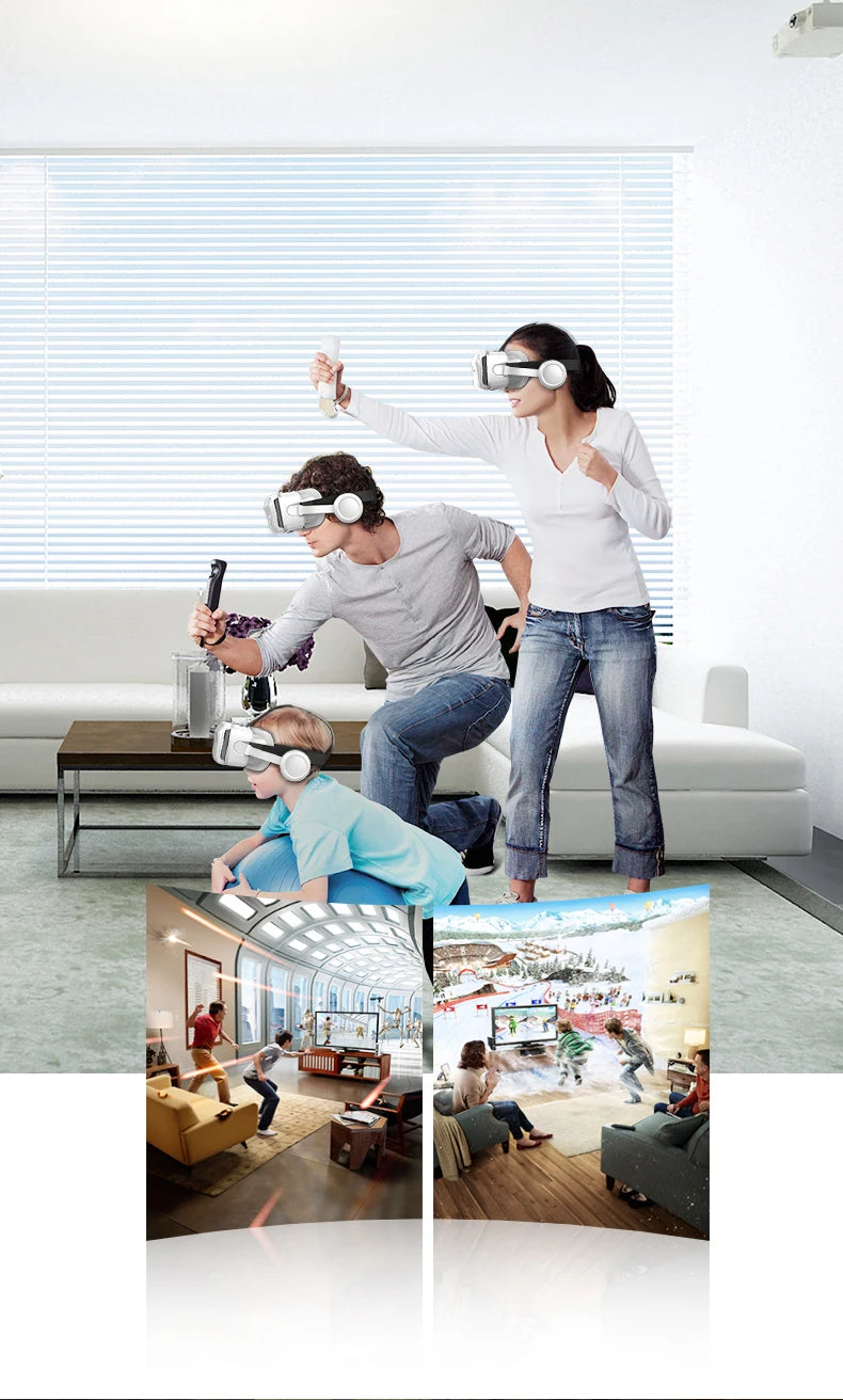 Gafas de realidad Virtual, auriculares, dispositivos Viar, casco, lentes 3D, gafas inteligentes para teléfonos inteligentes, teléfono móvil, accesorio de juego