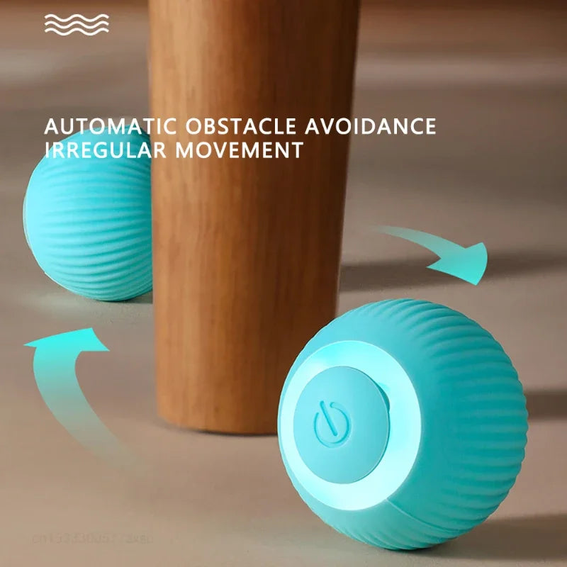 Xiaomi-pelota interactiva para gatos, juguetes inteligentes para gatos, juguete electrónico interactivo para gatos, bola mágica rodante automática para interiores, accesorios para mascotas