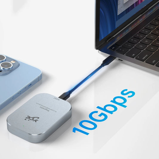 Caja externa magnética M.2 NVMe 2230, carcasa de unidad de estado sólido tipo C de hasta 2TB, para iPhone 15 Pro Max y Android