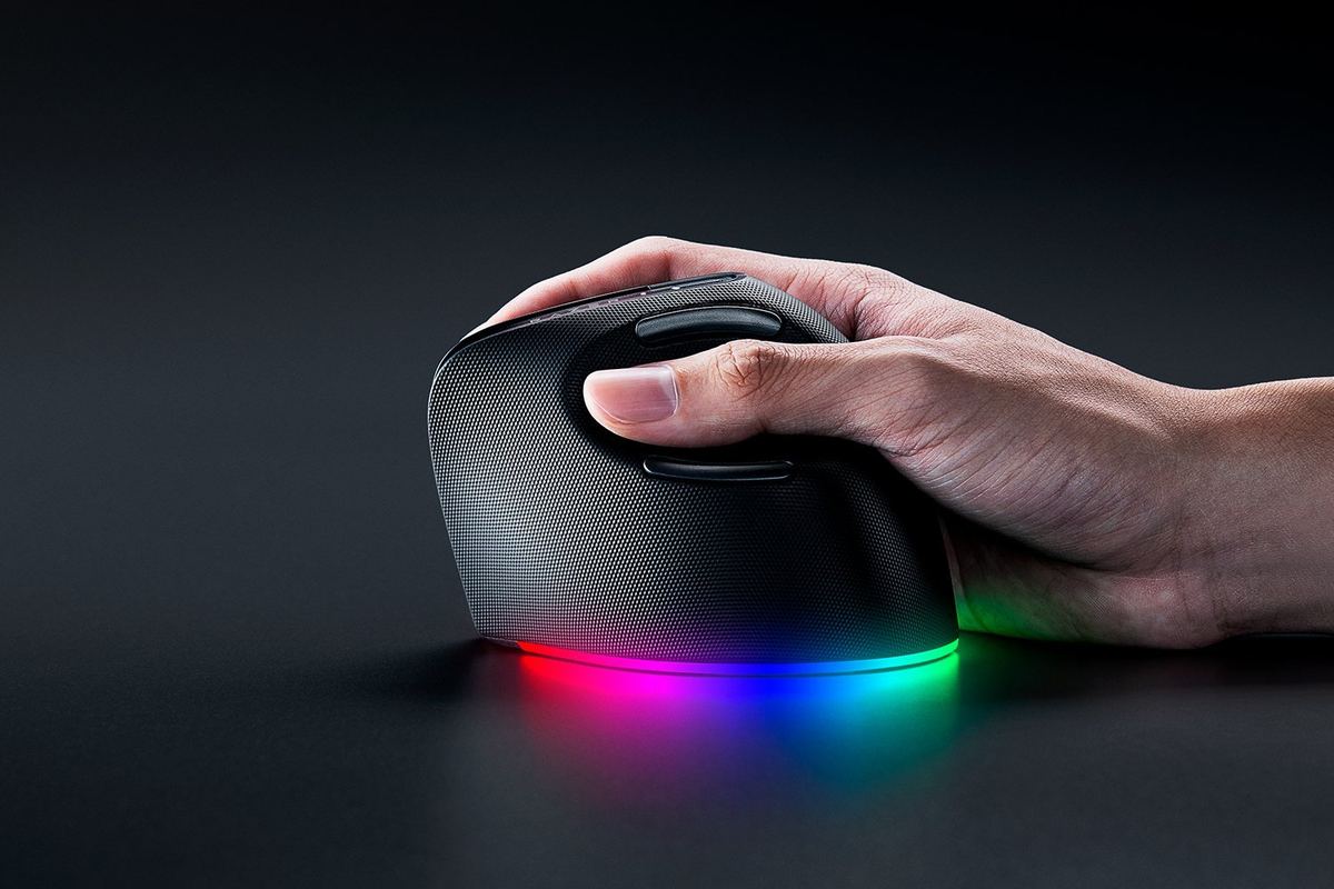 Mouse Razer Pro Click V2 Vertical Inalámbrico Negro